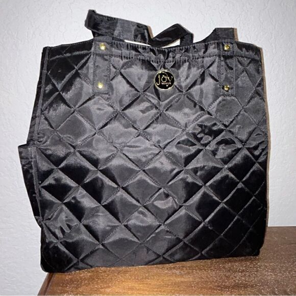 Joy Mangano Quilted Tote Bag - Picture 1 of 5